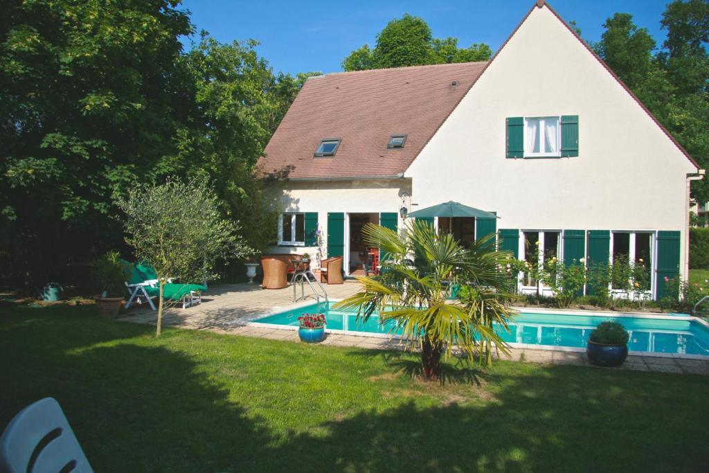 Bed and Breakfast Les Hibiscus Maisons-Laffitte Pokoj fotografie